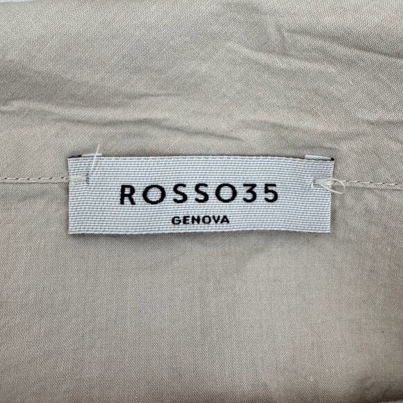 ROSSO35 Beige Striped Cocoon Dress - Picture 8 of 9